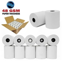 BPA Free 2-1//4 x 74 Thermal Paper 23 Rolls